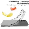 Xiaomi 15 Pro Imak Faldsikkert TPU Cover - Gennemsigtig