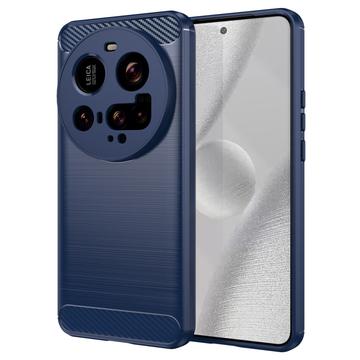 Xiaomi 15 Ultra Børstet TPU Cover - Karbonfiber