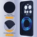Xiaomi 15 Ultra Liquid Silikone Cover - MagSafe Kompatibel - Mørkeblå