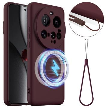 Xiaomi 15 Ultra Liquid Silikone Cover - MagSafe Kompatibel - Vinrød