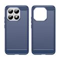 Xiaomi 15T Børstet TPU Cover - Karbonfiber