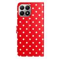 Xiaomi 15T Pung Etui med Prikket Mønster - Rød