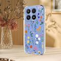 Xiaomi 17 TPU-cover med blomstermønster