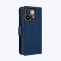 Xiaomi 17 Max Kortholder Pung Etui - Blå
