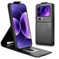 Xiaomi 17 Pro lodret flip-etui med stativ