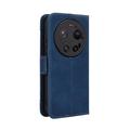 Xiaomi 17 Ultra Kortholder Pung Etui - Blå