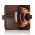 Xiaomi 17 Ultra Kortholder Pung Etui - Brun