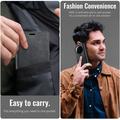 Xiaomi 17 Ultra Caseme 033 Pung Etui med Kalvemønster og RFID-blokering
