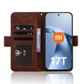 Xiaomi 17T Kortholder Pung Etui - Brun
