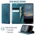 Xiaomi 17T Caseme 033 Pung Etui med Kalvemønster og RFID-blokering - Grøn