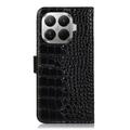 Xiaomi 17T Crocodile Series Læderpung med RFID