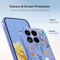Xiaomi 17T TPU-cover med blomstermønster - tusindfryd