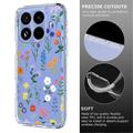 Xiaomi 17T TPU-cover med blomstermønster - tusindfryd