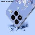 Xiaomi 17T TPU-cover med blomstermønster