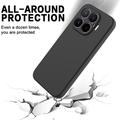 Xiaomi 17T Flydende silikone cover med håndrem - Sort