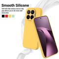 Xiaomi 17T Flydende silikone cover med håndrem - Gul