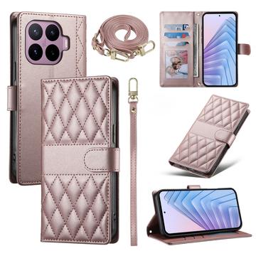 Xiaomi 17T Luksus Vatteret Pung - rosaguld