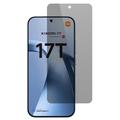Xiaomi 17T Privatliv Skærmbeskyttelse Hærdet Glas - 9H