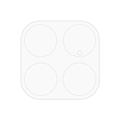 Xiaomi 17T Pro HD Kameralinsebeskytter i Hærdet Glas - gennemsigtig
