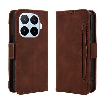 Xiaomi 17T Pro Kortholder Pung Etui - Brun