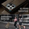 Xiaomi 17T Pro Caseme 033 Pung Etui med Kalvemønster og RFID-blokering - Kaffe