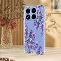 Xiaomi 17T Pro TPU-cover med blomstermønster - Blåregn