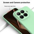 Xiaomi 17T Pro Flydende silikone cover med håndrem - Grøn