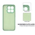 Xiaomi 17T Pro Flydende silikone cover med håndrem - Grøn