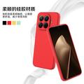 Xiaomi 17T Pro Flydende silikone cover med håndrem - Rød