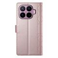 Xiaomi 17T Pro Luksus Vatteret Pung - rosaguld