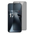 Xiaomi 17T Pro Privacy Full Cover Skærmbeskytter Hærdet Glas - Sort Kant