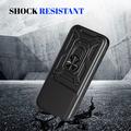 Xiaomi 17T Pro Roterende Ring Hybrid Cover med Kameraskjold - Sort