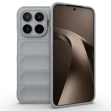 Xiaomi 17T Pro Rugged TPU Cover - Lysegrå