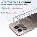 Xiaomi 17T Pro Ridsefast Hybrid Cover - Gennemsigtig