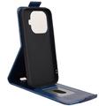 Xiaomi 17T Pro lodret flip-etui med stativ - mørkeblå
