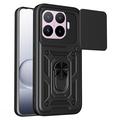 Xiaomi 17T Roterende Ring Hybrid Cover med Kameraskjold
