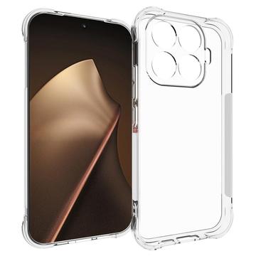 Xiaomi 17T Stødsikkert Silikone Cover - Gennemsigtig
