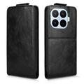 Xiaomi 17T lodret flip-etui med stativ - sort