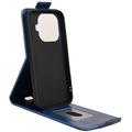 Xiaomi 17T lodret flip-etui med stativ - mørkeblå