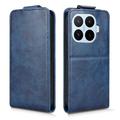 Xiaomi 17T lodret flip-etui med stativ - mørkeblå