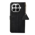 Xiaomi 17T Pung læder cover med RFID - sort