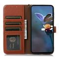 Xiaomi 17T Pung læder cover med RFID - Brun