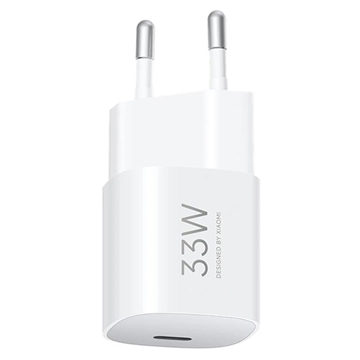 Xiaomi 33W Nano Power USB-C-oplader - hvid