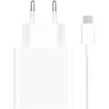 Xiaomi 33W USB-A rejseoplader med USB-C-kabel MDY-16-EF - Hvid
