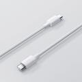 Xiaomi 3A Flettet USB-C / USB-C-kabel - 1m, 60W - Hvid