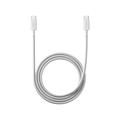 Xiaomi 6A Flettet USB-C / USB-C-kabel - 1m, 120W - Hvid