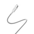 Xiaomi 6A Flettet USB-C / USB-C-kabel - 1m, 120W - Hvid