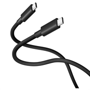 Xiaomi 6A USB4 flettet USB-C til USB-C-kabel, 1m - 40 Gbps, 240W PD 3.1, 8K 60Hz