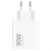Xiaomi HyperCharge 90W USB-A rejseoplader MDY-15-EK - Bulk - Hvid