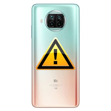 Xiaomi Mi 10T Lite 5G Bag Cover Reparation - Rødguld